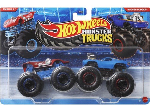 Hot Wheels - Monster Trucks 1:64 Pack - Twin Mill (JLV80), bild 2