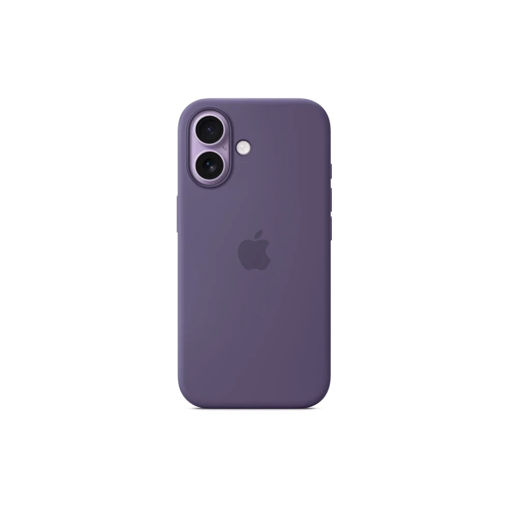 Apple iPhone 17 Silicone Skal MagSafe, lila dimma
