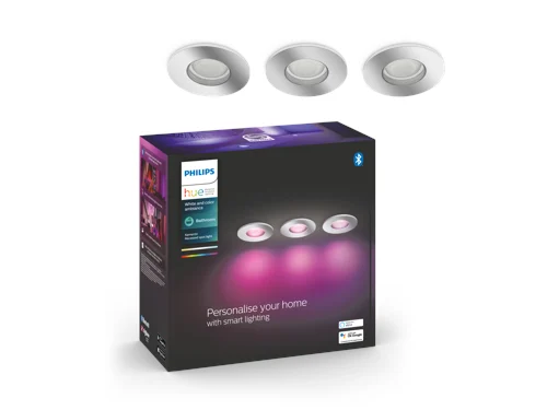 Philips Hue Xamento infälld spotlight 4.2 W, GU10 (3-pack), bild 2