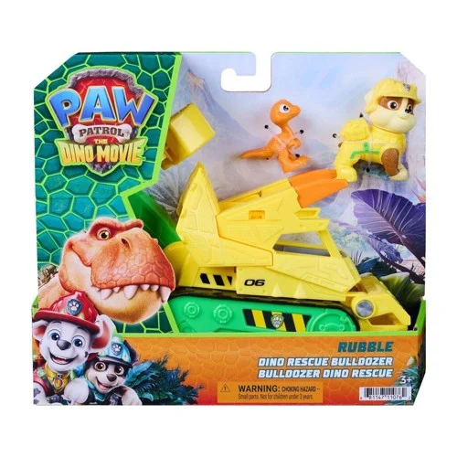 Paw Patrol - The Dino Movie - Rubble Dino Rescue Bulldozer