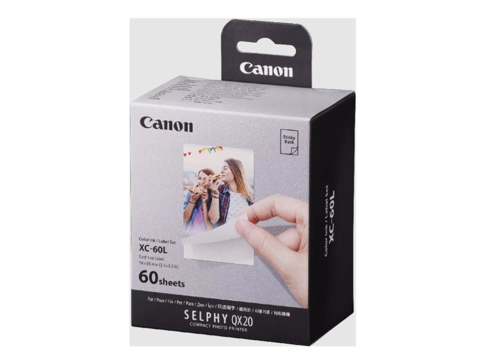 Canon XC-60L bläck/etikettset