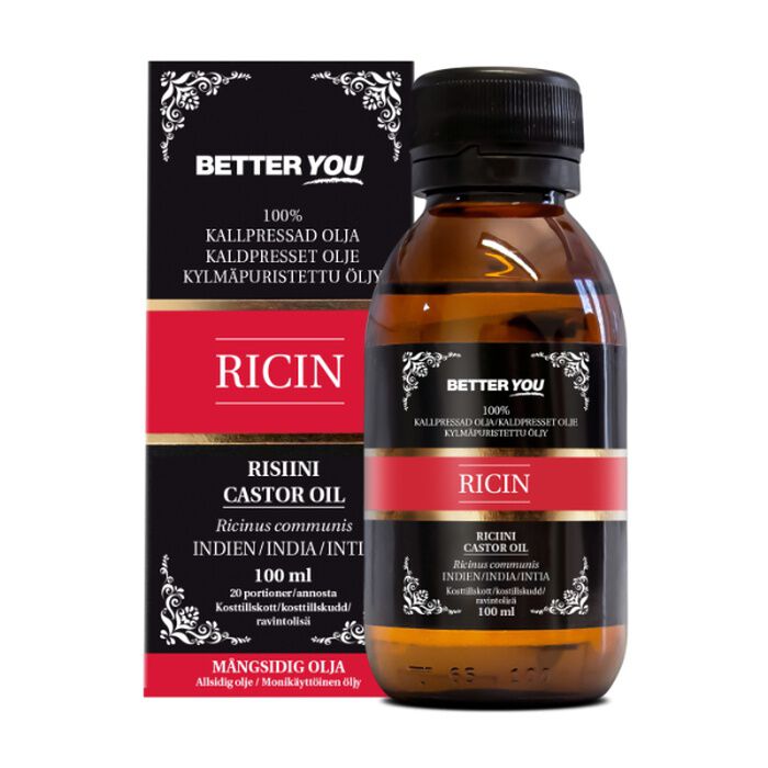 Better You Kallpressad Ricinolja 100 ml, bild 3