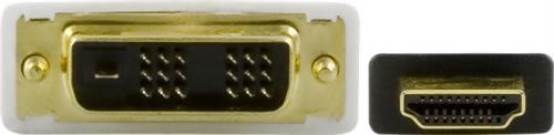 Deltaco HDMI ha - DVI-D Single Link - 10m