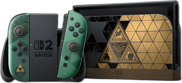 Nintendo Switch 2 The Legend of Zelda 40th Anniversary Edition bärbar spelkonsol, bild 2