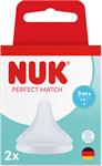 NUK Perfect Match Dinapp, stl M, +3 mån, 2 st