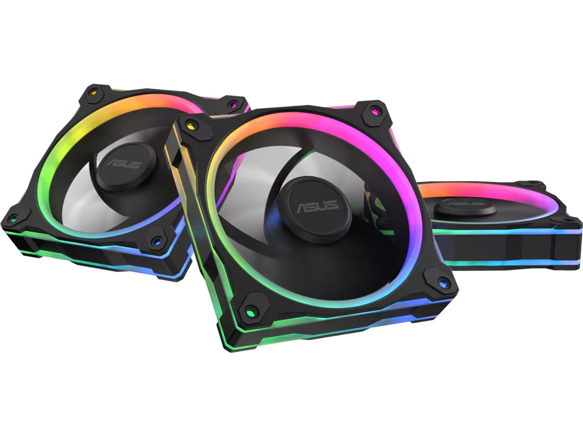 ASUS Prime MR120 A-RGB 3-pack Svart, bild 3