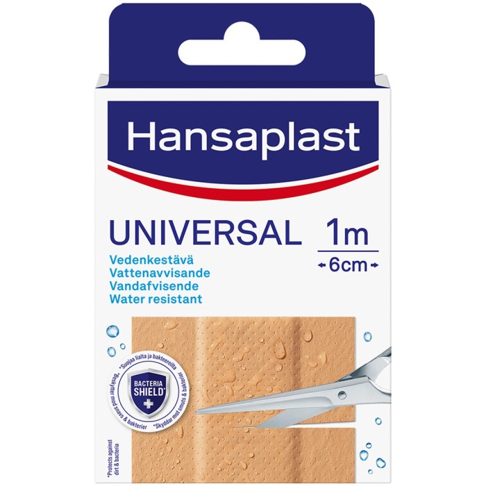 Hansaplast Universal plåster 1 m x 6 cm, 1 st