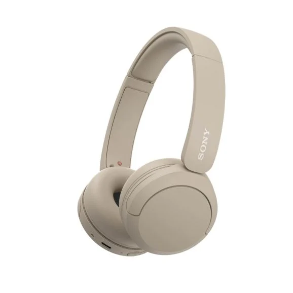 Sony WH-CH520 Bluetooth hörlurar, beige, bild 2