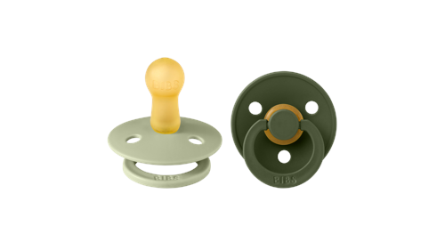 BIBS Colour 2-pack Latex Size 2 Sage/Hunter Green, bild 5