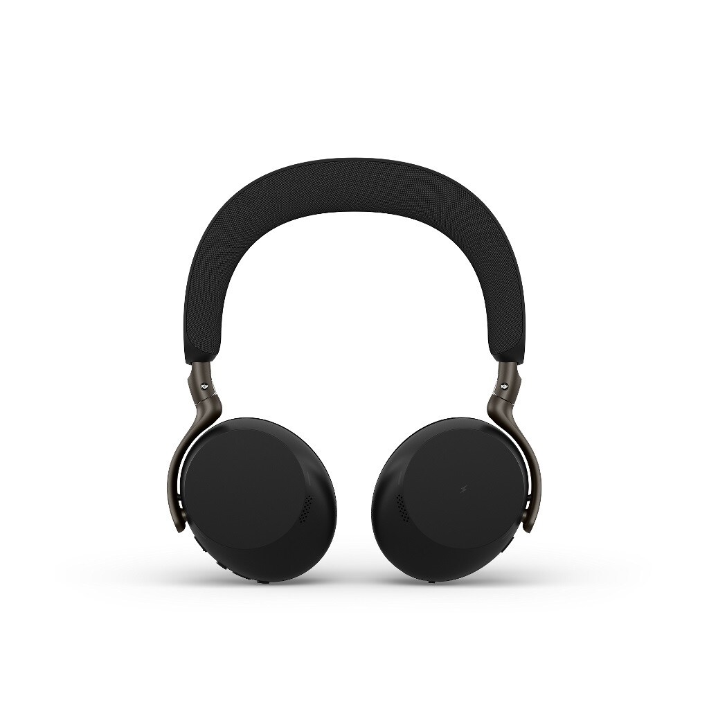 Jabra Evolve3 75 Headset, MS, Link390a, trådlös laddningsplatta, svart, bild 2
