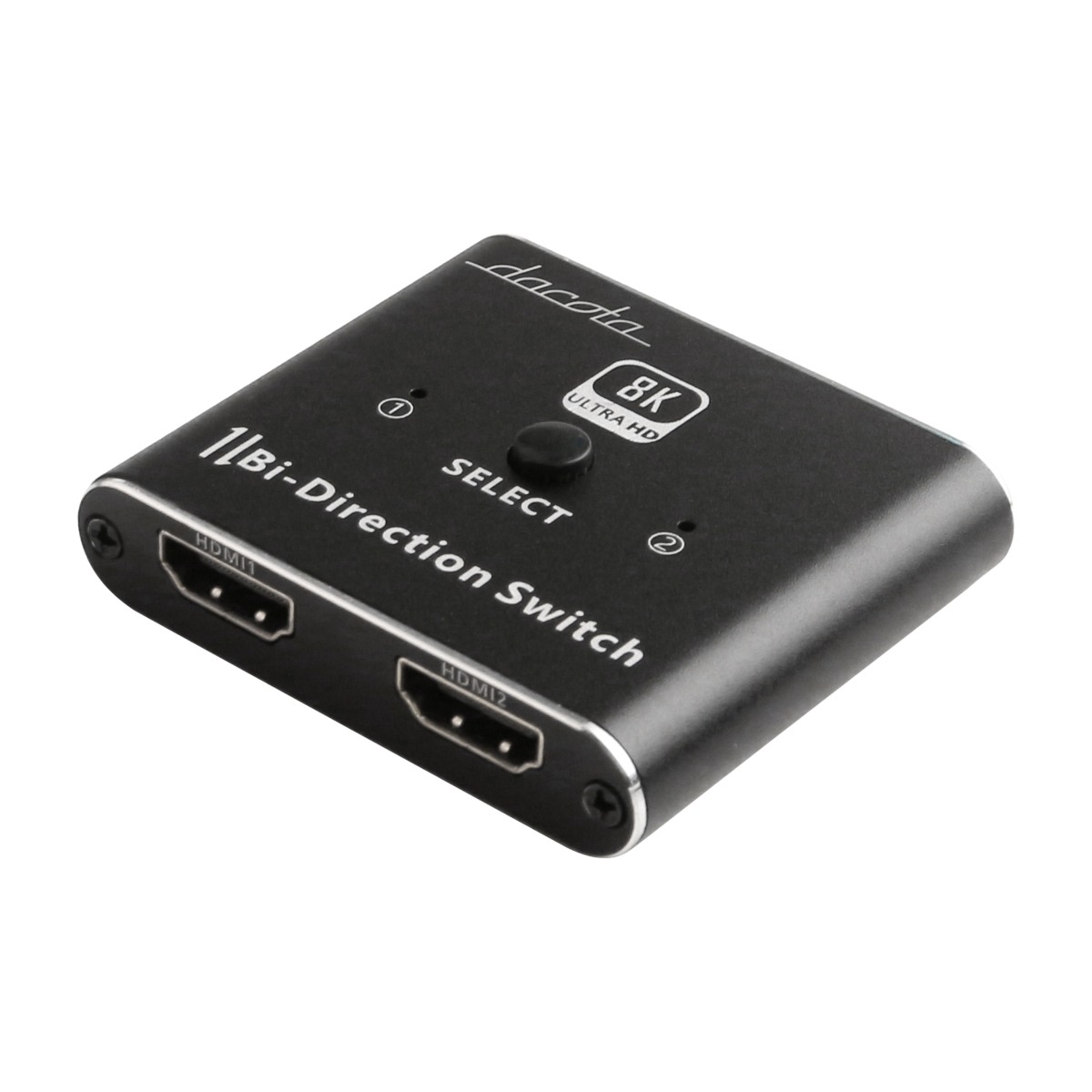 Dacota dubbelriktad 8K HDMI-switch 2/1