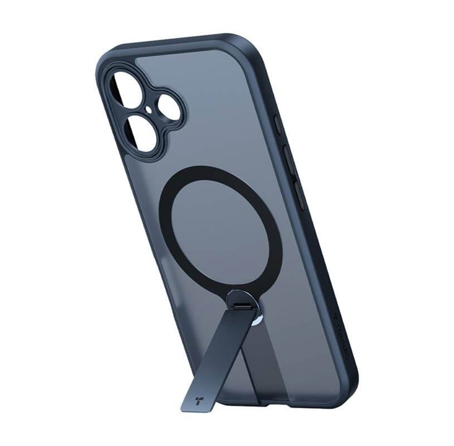 Torras Pstand Spin-fodral för iPhone 16 Plus (Svart), bild 3