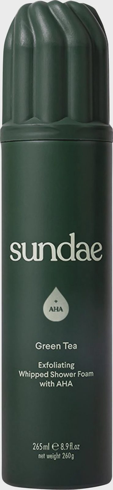 Sundae Whipped Shower Foam Green Tea AHA 265 ml