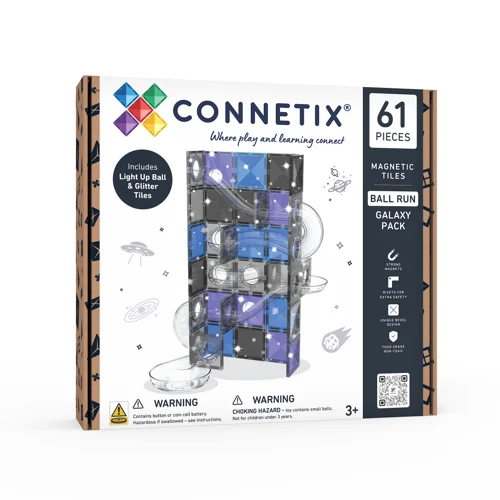Connetix - Ball Run Galaxy Pack 61 pc (CT-BA G0061-GL)