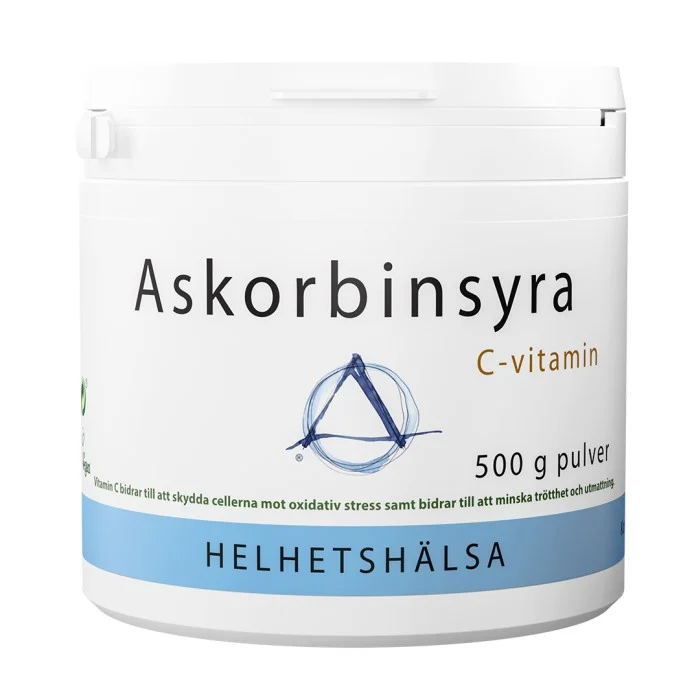 Helhetshälsa Askorbinsyra C-vitamin 500 g