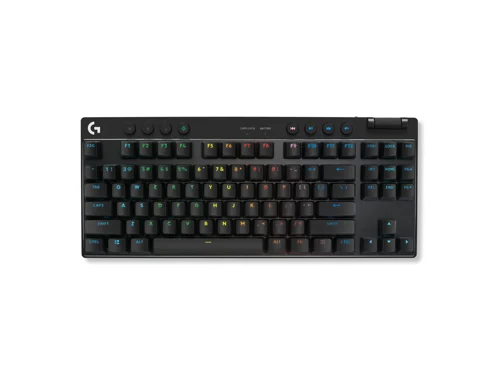 Logitech G Pro X TKL trådlöst gamingtangentbord, svart, bild 3