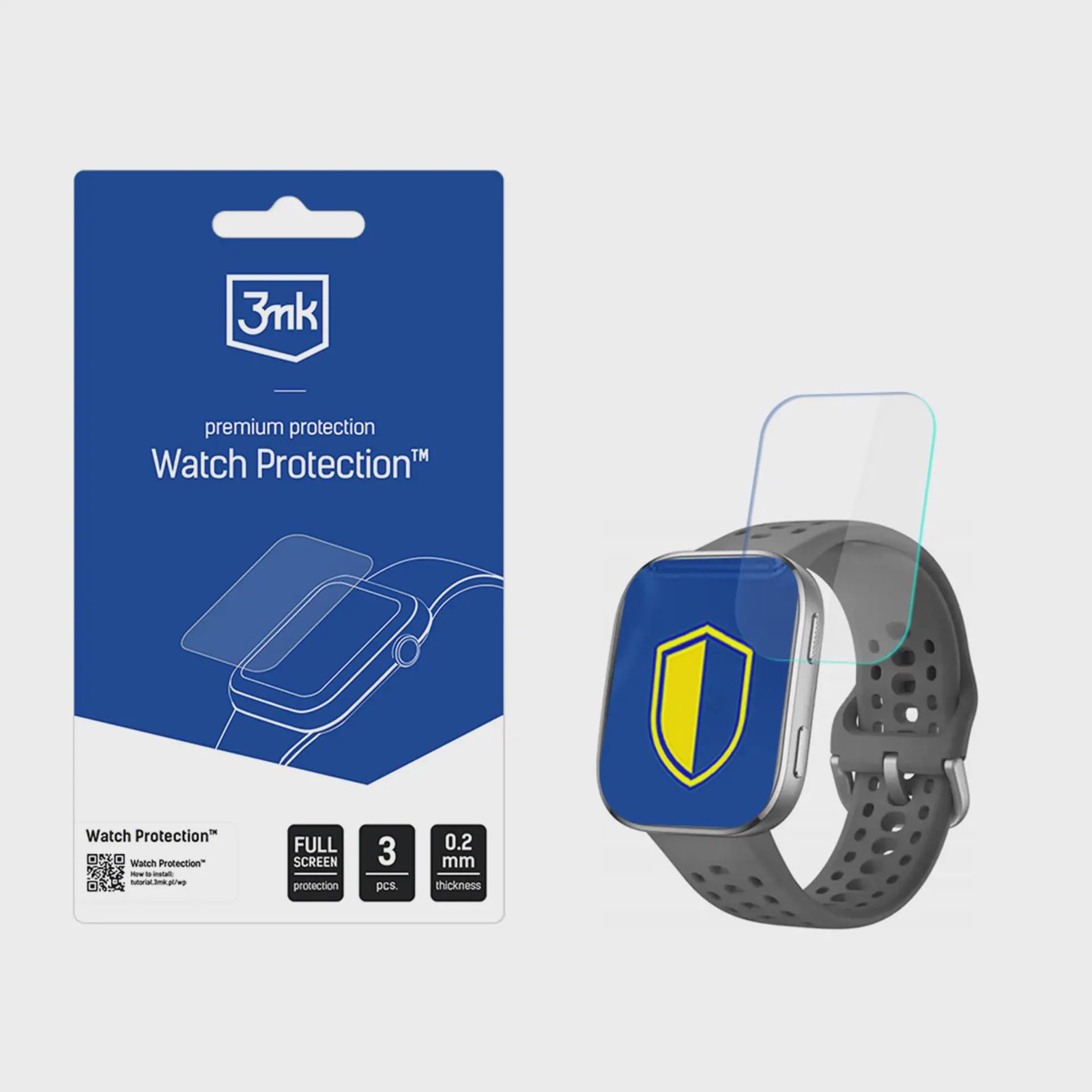 3mk Watch Protection ARC skärmskyddsfilm för Amazfit Bip 6
