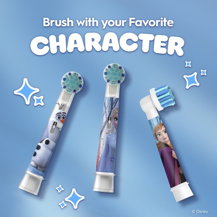 Oral-B Pro Kids Frozen-borsthuvuden, 4 st, bild 5
