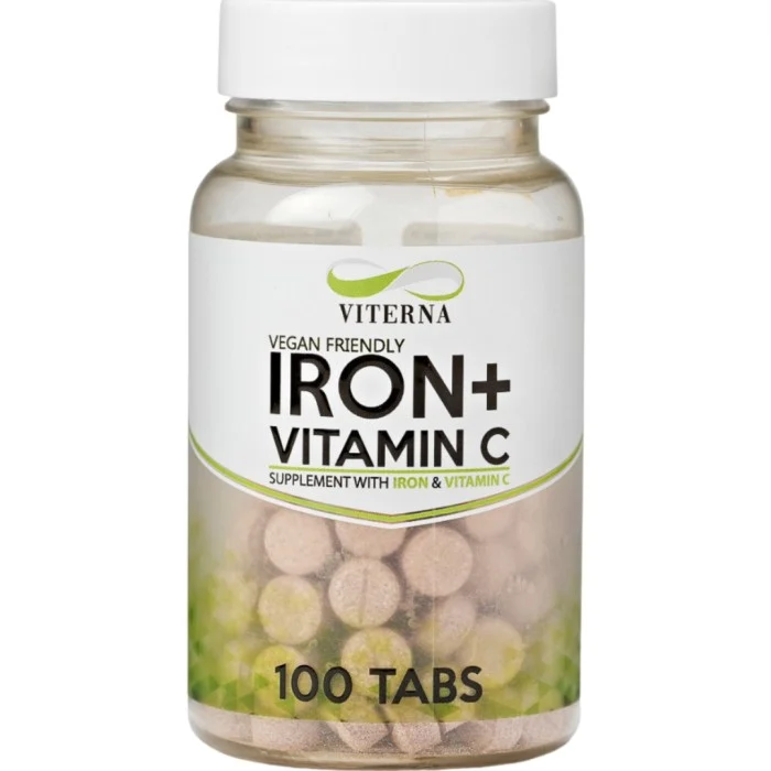 Viterna Iron + Vitamin C 100 caps
