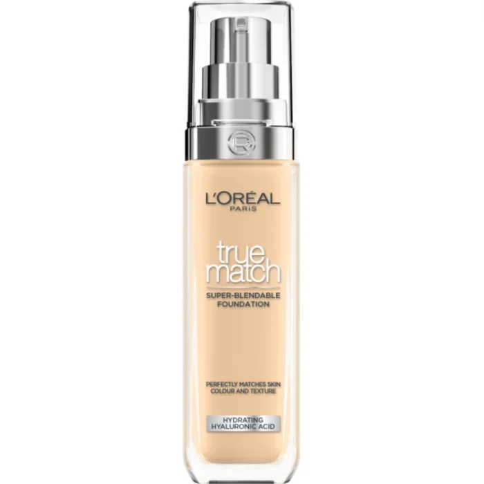 Loreal Paris True Match Super-Blendable Foundation With Hyaluronic Acid 2.W