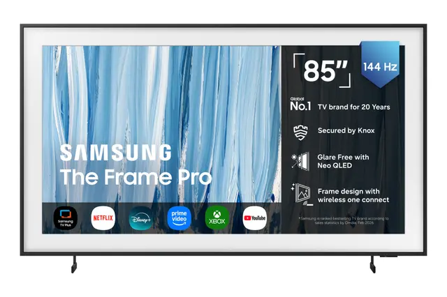 Samsung 85" The Frame Pro - 4K Neo QLED TV 2026 - TQ85LS03HWUXXC