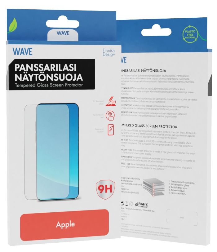 Wave glass, protector, iPhone 14