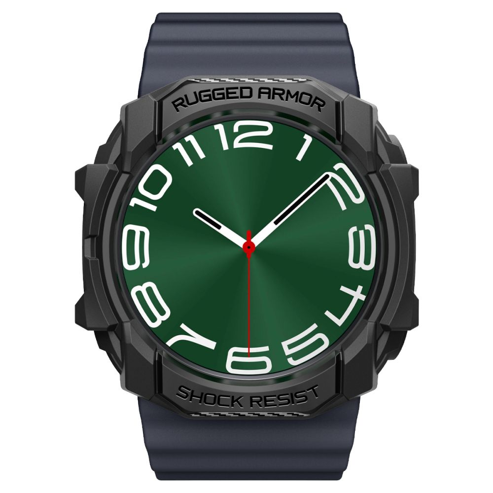 Spigen Rugged Armor-fodral för Samsung Galaxy Watch Ultra (47 mm) – matt svart, bild 3