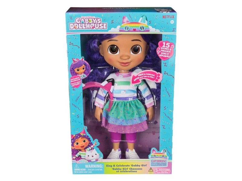 Gabby's Dollhouse Gabby Feature Doll 33 cm