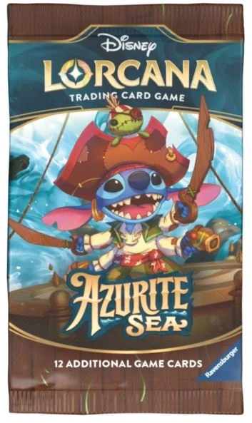 Disney Lorcana TCG Azurite Sea Booster Pack
