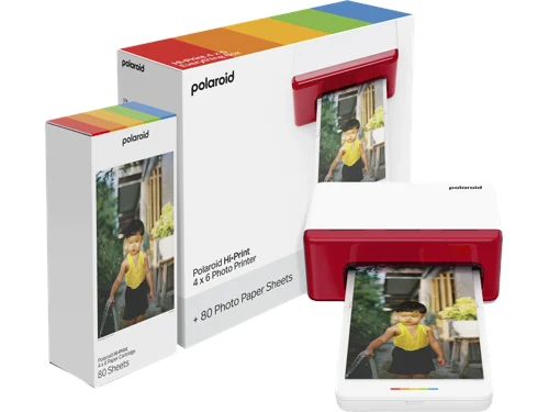 Polaroid Hi-Print 4x6 fotoskrivare startpaket, vit, bild 2