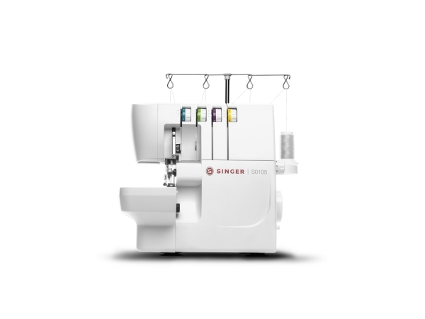 Singer S0105 overlockmaskin 2-3-4 trådar 1300 SPM, vit