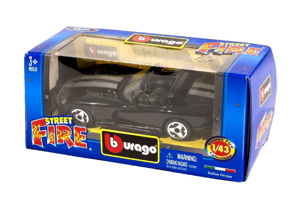 Bburago 1:43 Street Fire Asst - Dispenser