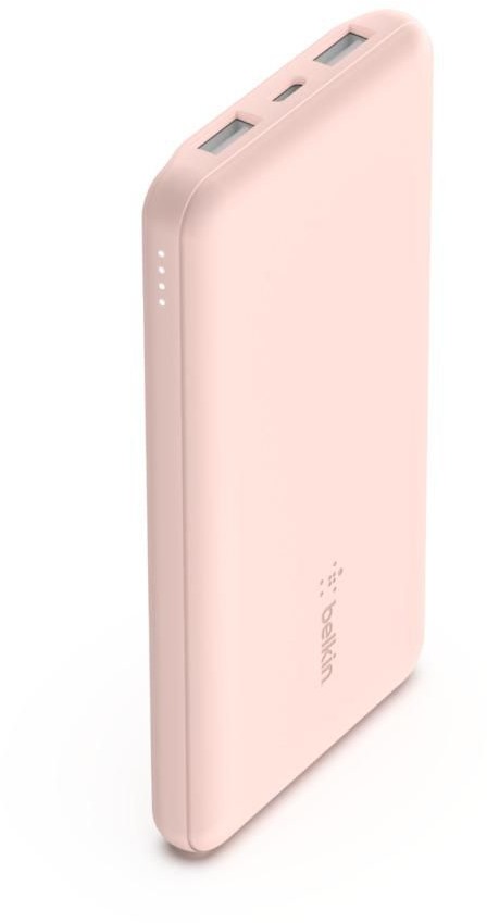 Belkin BoostCharge Power Bank, 10000mAh, 15W, 1xUSB-C, 2xUSB-A - Rosa, bild 2