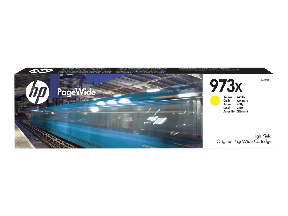 HP 973X Original Hög (Xl) Avkastning, gul f6t83ae, bild 2