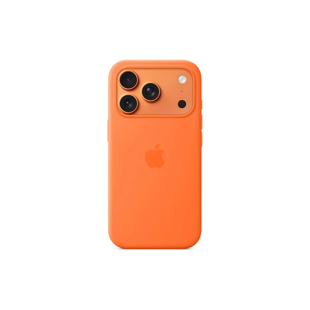 Apple iPhone 17 Pro silikonfodral med MagSafe - Orange