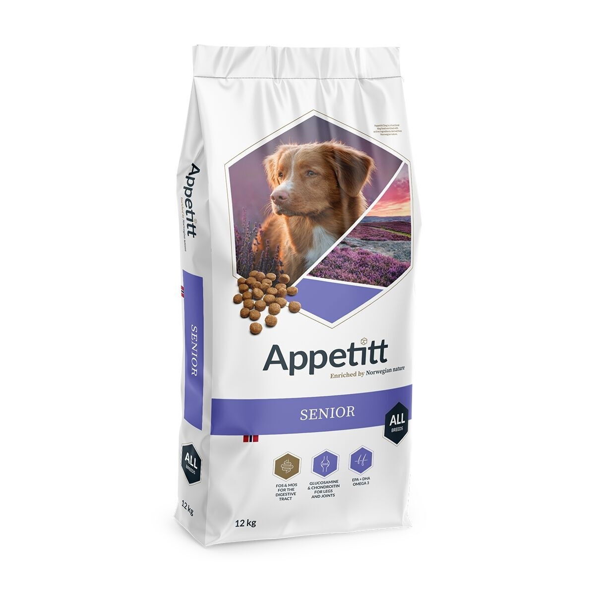 Appetitt Dog Senior Torrfoder till Seniorhund 12 kg