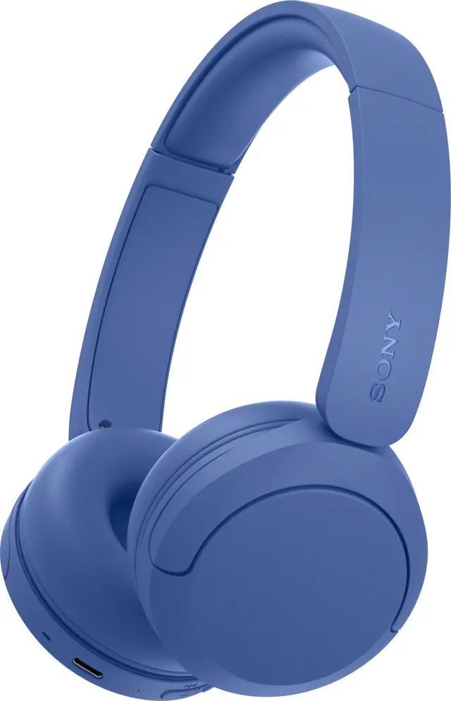 Sony WH-CH530 trådlösa on-ear-hörlurar, blå