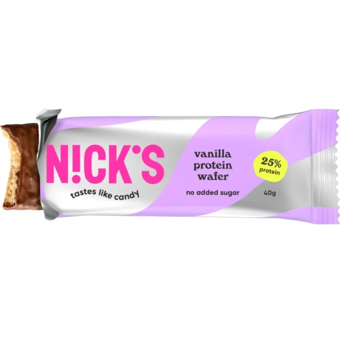 Nicks Protein Wafer, Vanilla, 1 st