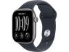 Apple Watch Series 12 GPS 42 mm rymdgrå aluminium, marinblå Sportband - S/M