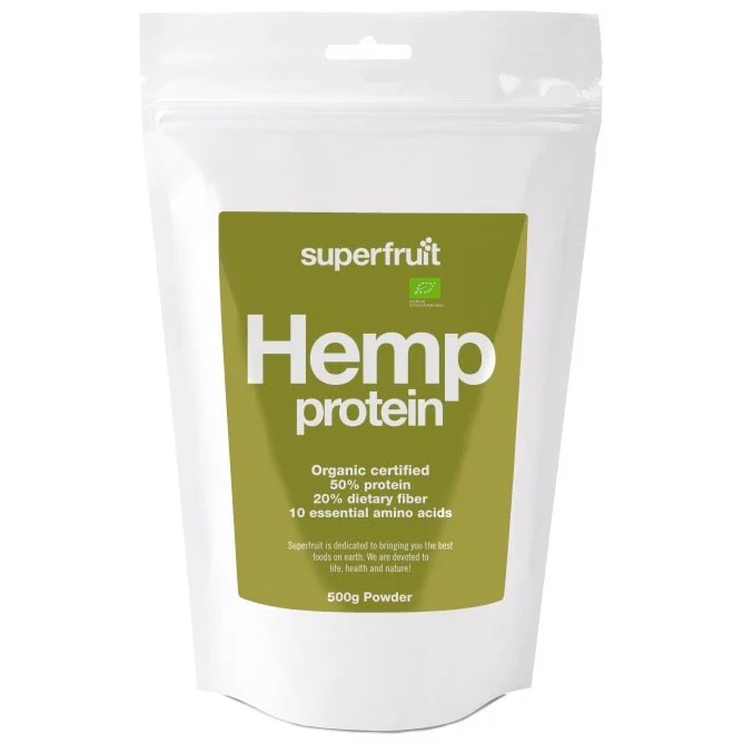 Superfruit Hemp Protein Powder Organic, 500 g
