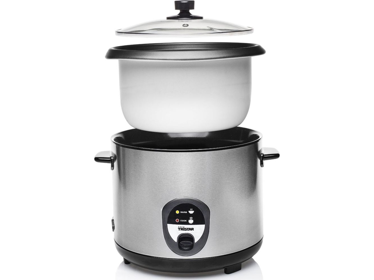 Tristar RK-6129 - Riskokare - 2.2 liter - 900 W - rostfritt stål