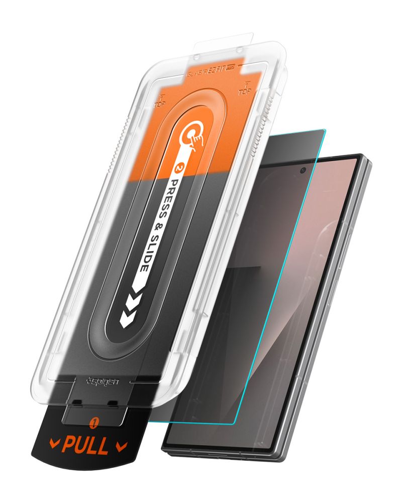 Spigen Glas.tR EZ Fit Pro HD Privacy – 2-pack härdat glas för Samsung Galaxy Z Fold 7/8 Ultra, bild 2