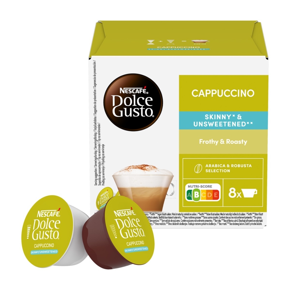 Nescafe Dolce Gusto Cappuccino Light kaffekapslar 16 st