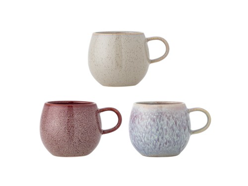 Bloomingville - Addison Mug - Rose - Stoneware, bild 2