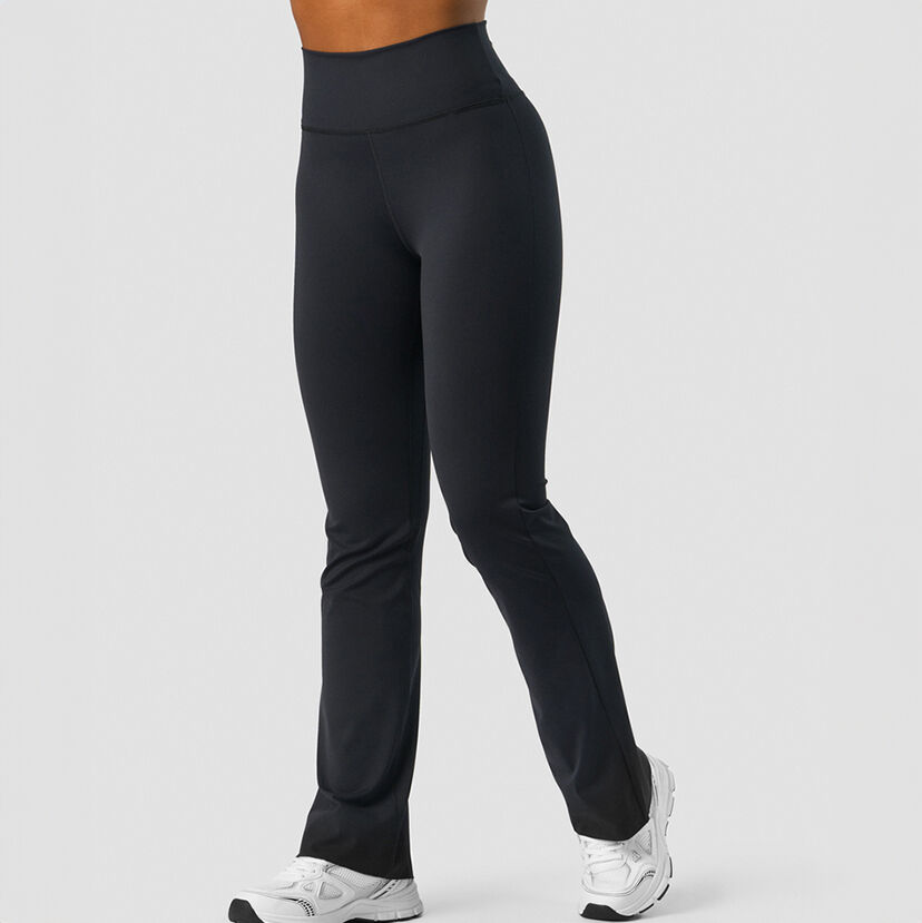 Nimble Flared Tights, Black, L