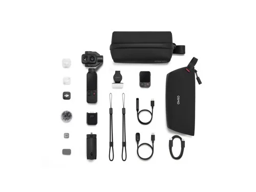 DJI Osmo Pocket 4P Vlog Combo gimbalkamera, svart, bild 2