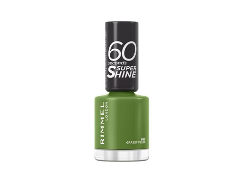 Rimmel 60 Seconds Super Shine Nail Polish Grassy Fields, bild 2