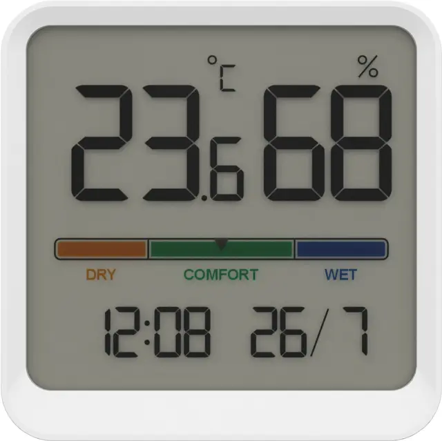 Apt hygrometer och termometer (vit)