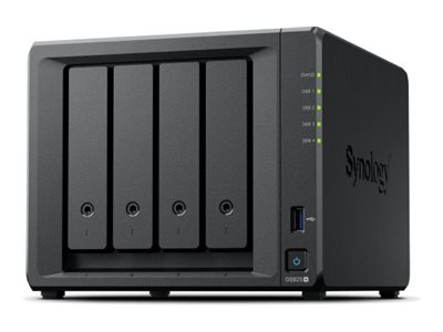Synology DiskStation DS925neo+ 4-facks NAS Ryzen Embedded V1500B 4 GB 0 TB