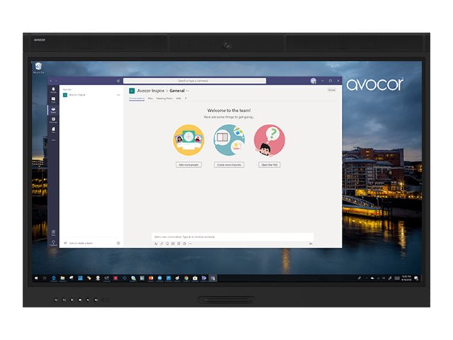 AVOCOR AVW-5555 interaktiv skärm 55 3840x2160 W Series pekskärm